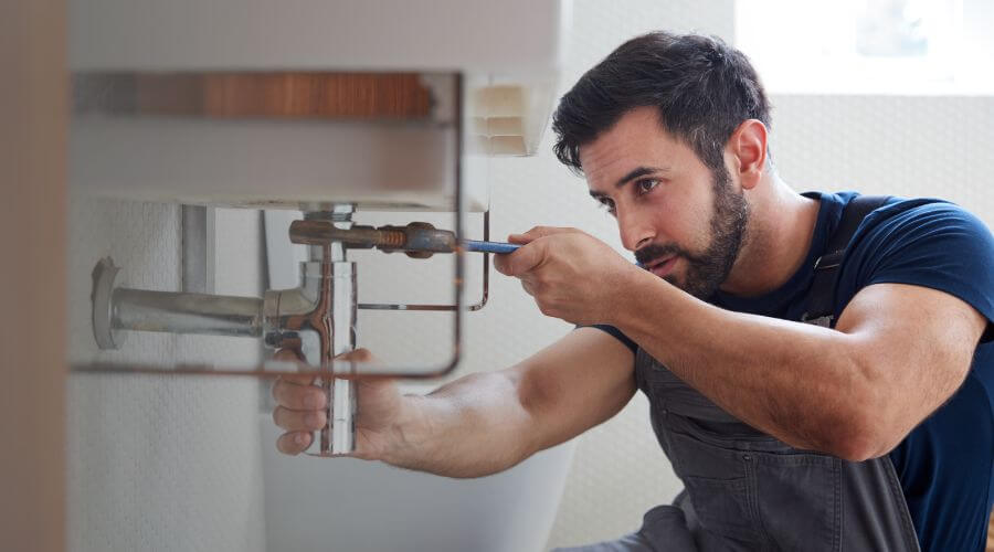 Water heater installation in Falmouth, IN